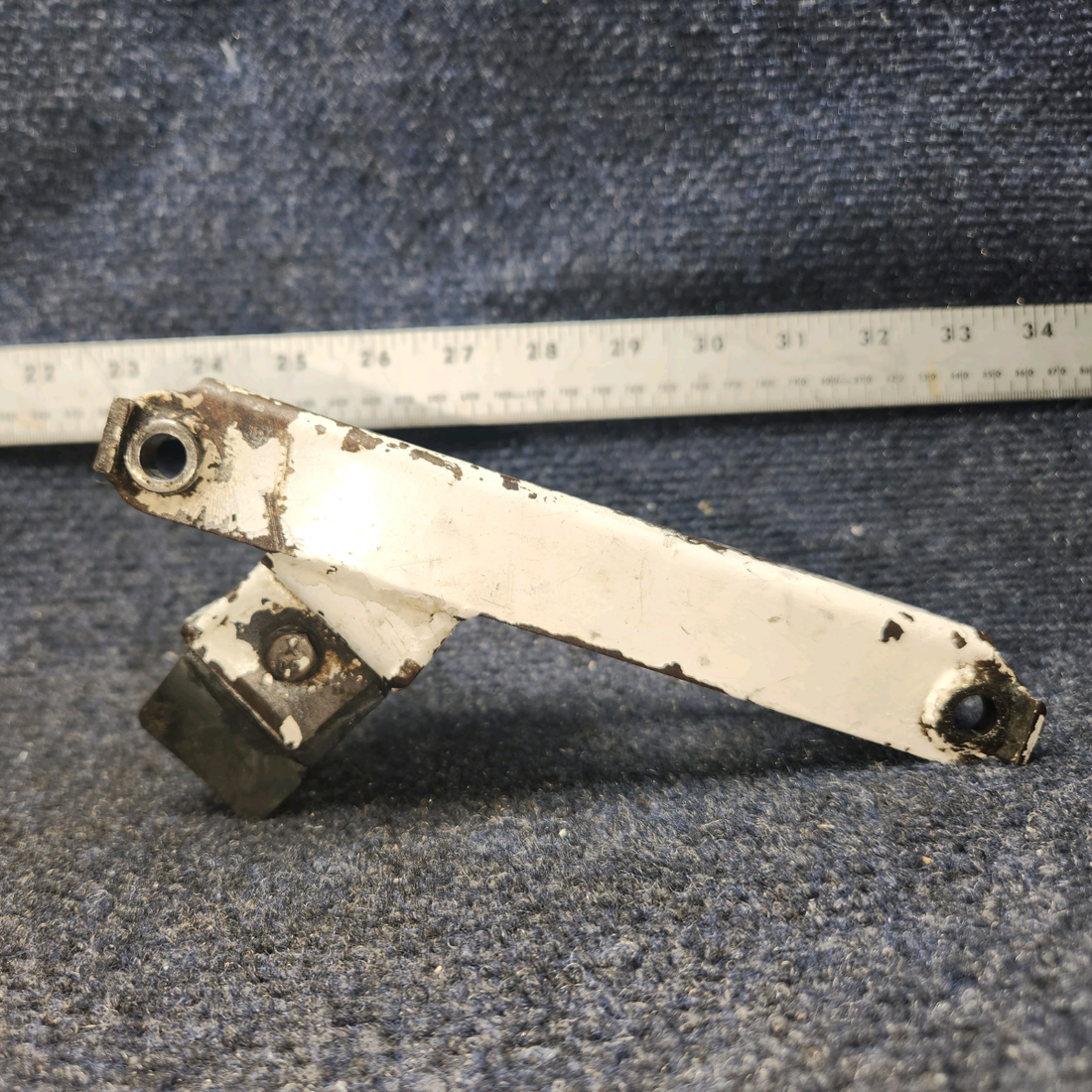 Used aircraft parts for sale, 63383-000 Piper PA28-140 Nose Gear Lower Torque Link Assembly