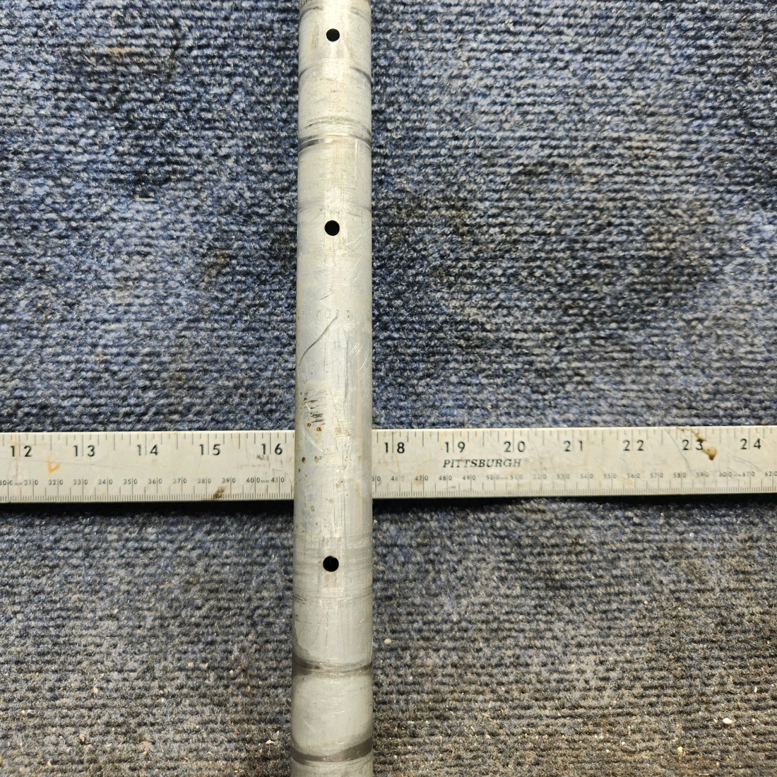 Used aircraft parts for sale, 35-524018 Beechcraft 35-33 Co-Pilot Rudder Pedal Torque Tube