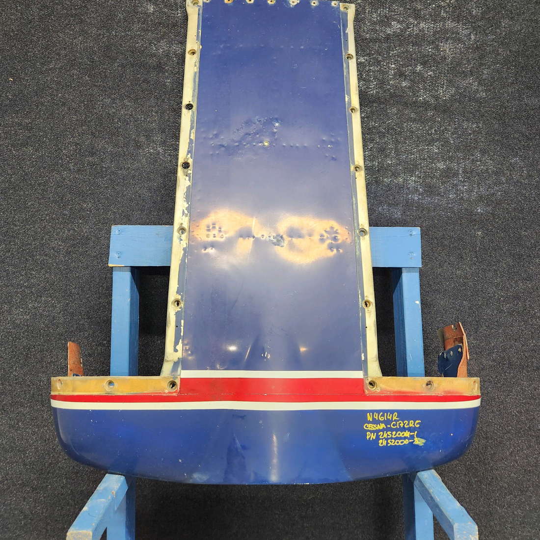 Used aircraft parts for sale, 2452004-1 / 2452000-3 CESSNA C172RG NOSE CAP & UPPER CENTER COWLING ASSEMBLY