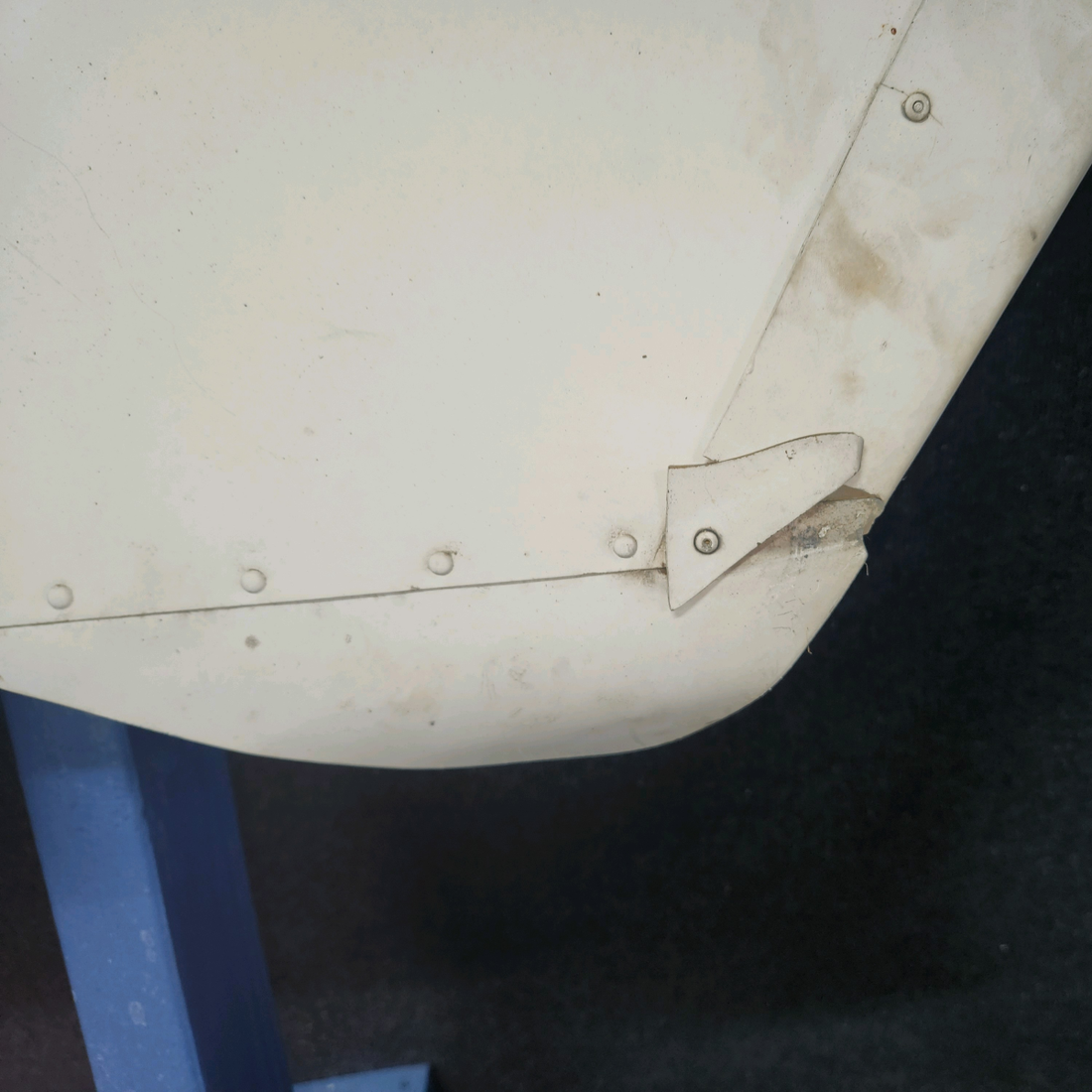 Used aircraft parts for sale, 0531006-66 Cessna 172E Rudder Assembly (Core)