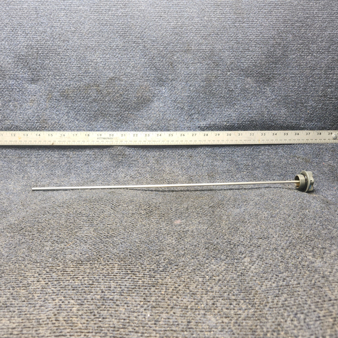 Used aircraft parts for sale, LW-14758 Lycoming Piper PA28-140 Dipstick - 8QT
