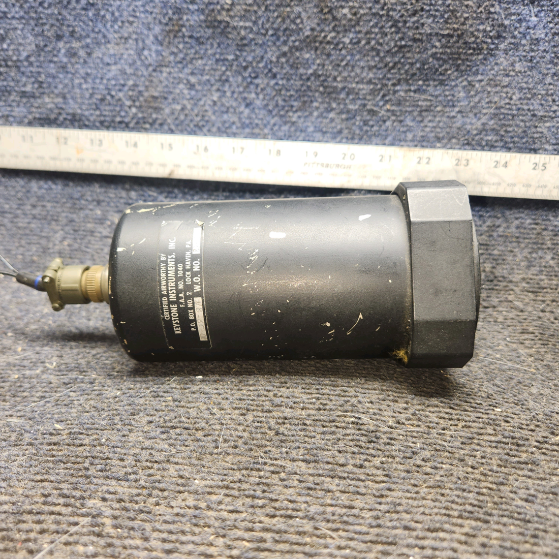 Used aircraft parts for sale, C661003-0506 R.C Allen 82A-11 cessna 172k Gyro Turn Coordinator – 12/24V