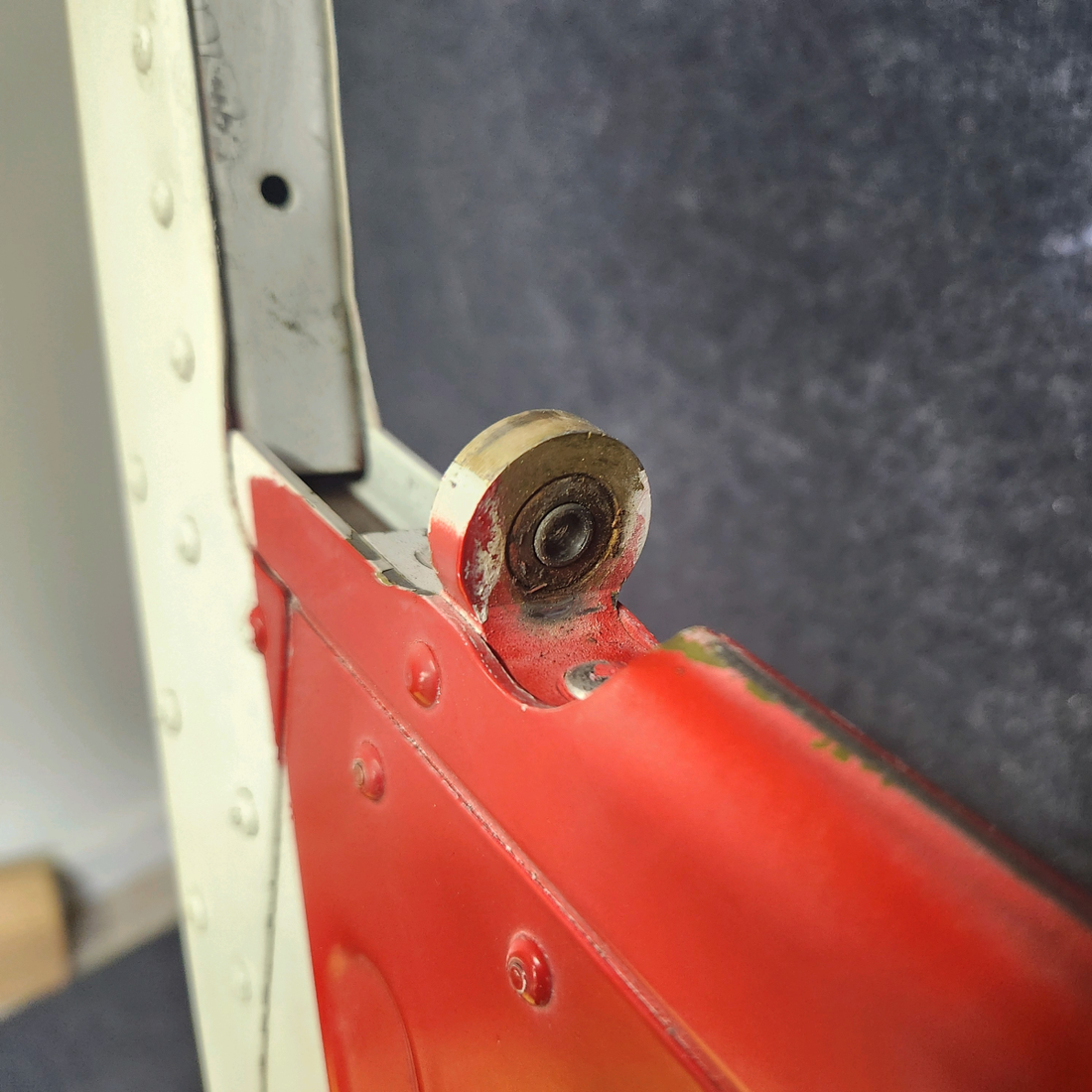 Used aircraft parts for sale, 460043-000 Mooney M20J RUDDER ASSEMBLY - DENTS ON LOWER FAIRING "SEE PHOTOS FOR DETAIL"