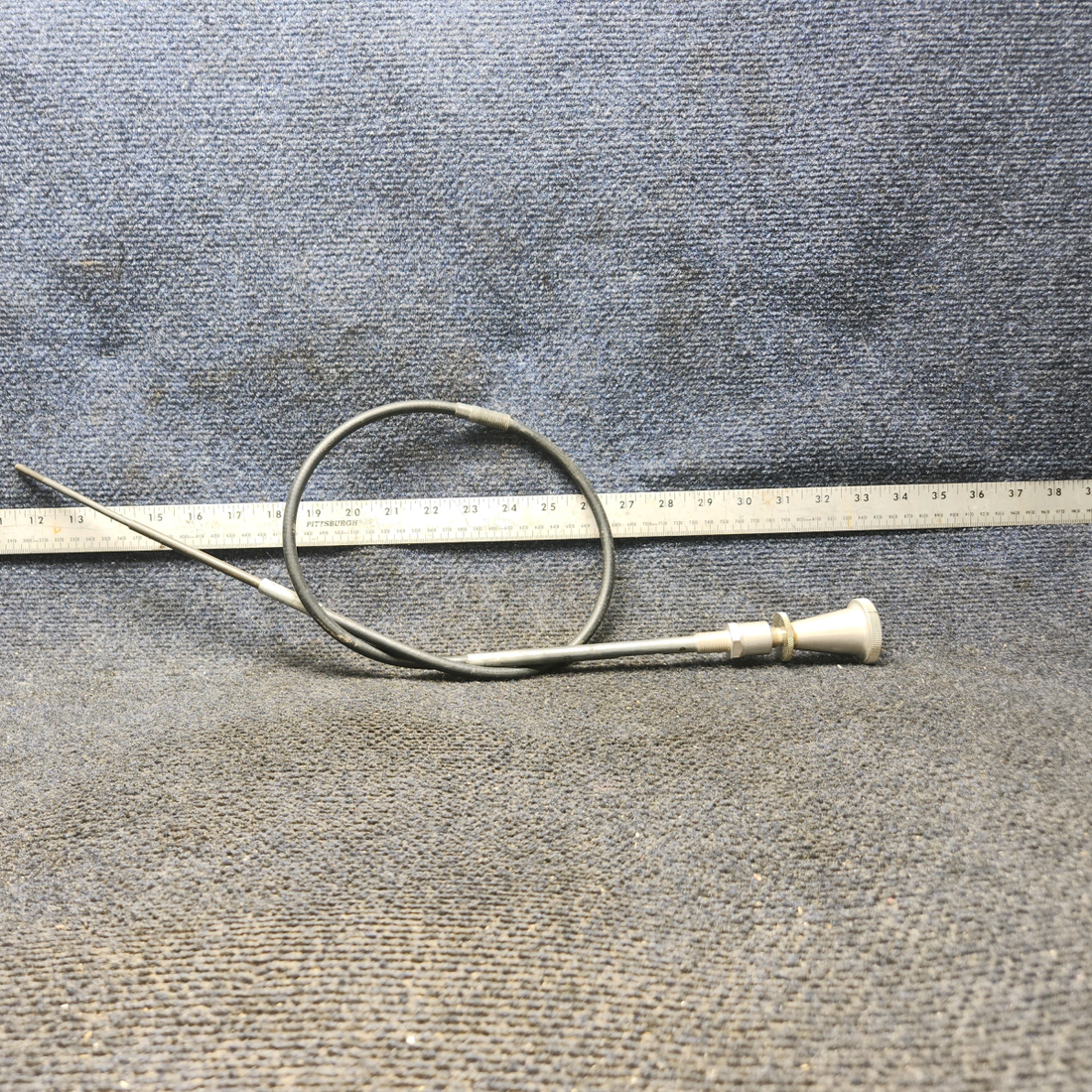Used aircraft parts for sale, 253-001-1 Mooney M20C Throttle Control Cable (41 1/2")