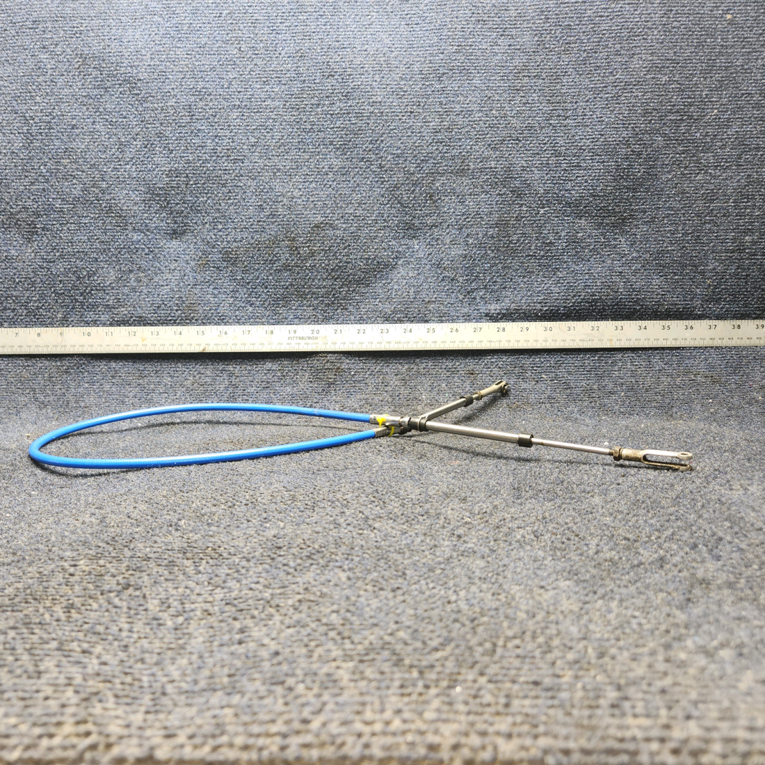 Used aircraft parts for sale, PS50146-13-4 Piper PA28-140 Mixture Control Cable Length: 44"