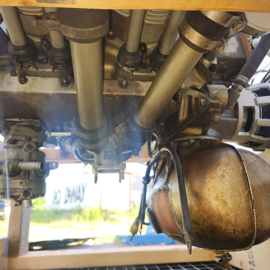 Used aircraft parts for sale, O-200-A TCM Continental cessna 150G Engine and Propeller Combo