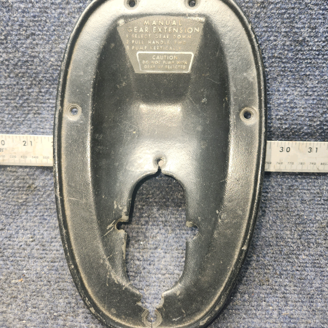 Used aircraft parts for sale, 1280121-1 Cessna 172RG Pan Hand Pump . See Photos