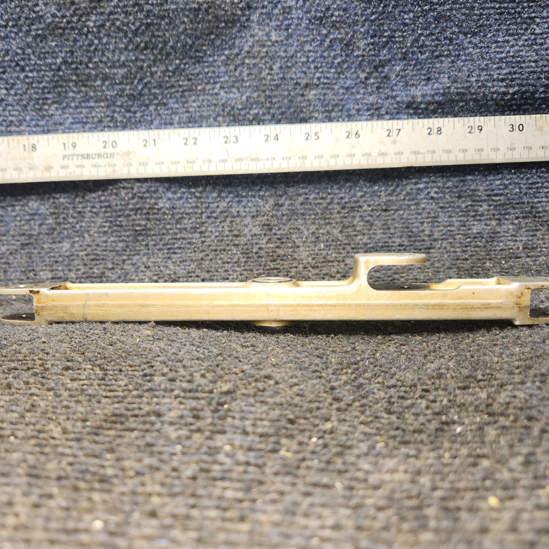 Used aircraft parts for sale, 0743602-1 Cessna 182G Nose Gear Steering Bellcrank