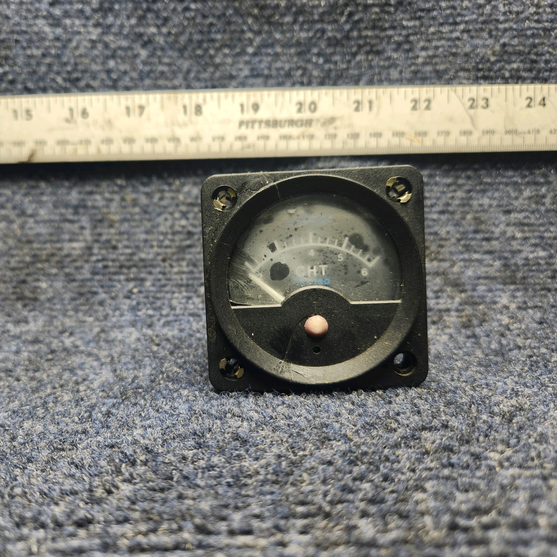 Used aircraft parts for sale, 46151 Beechcraft A23A Musketeer Custom III ALCOR CYLINDER HEAD TEMPERATURE "GLASS FOGGY"