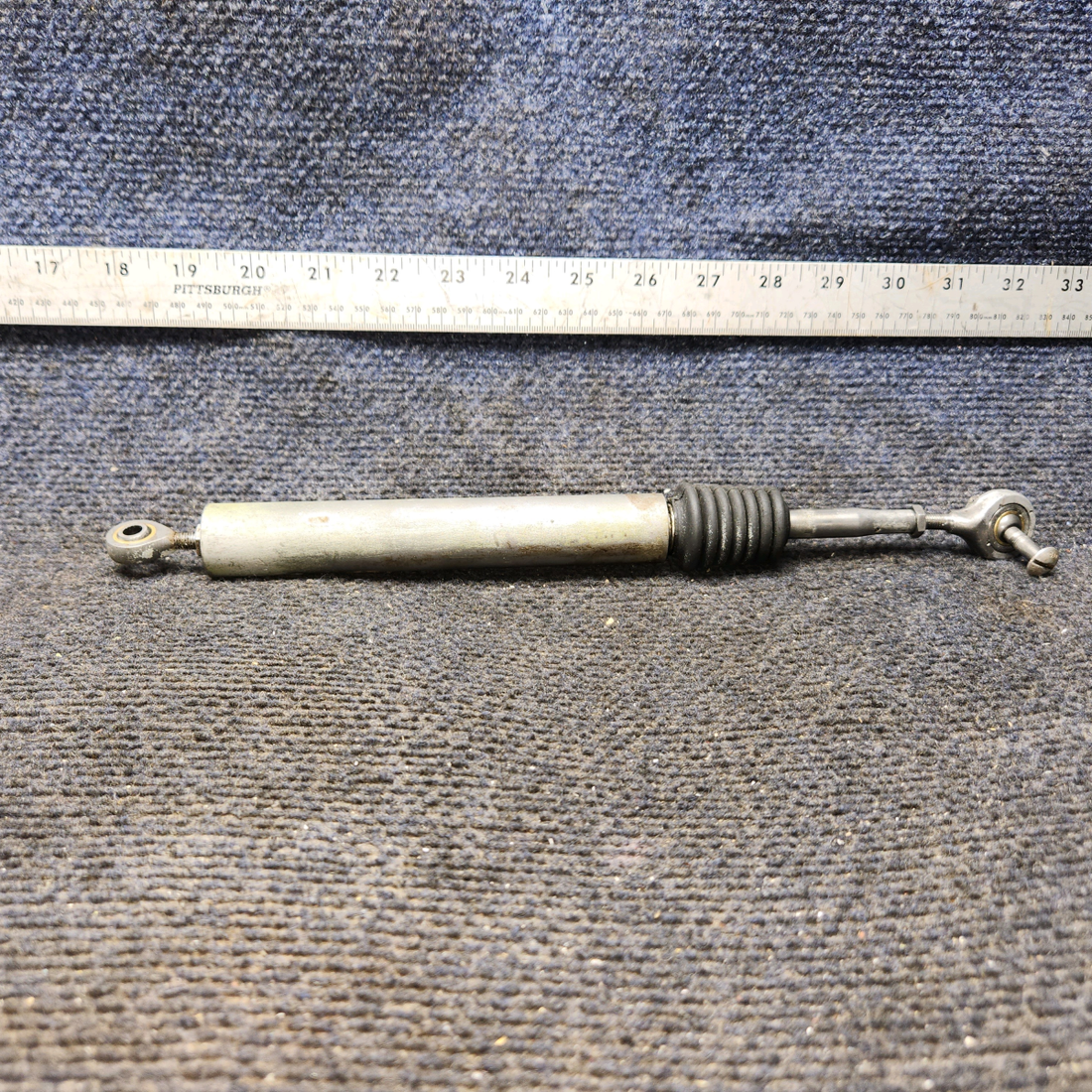 Used aircraft parts for sale, 35-825160 Beechcraft 35-33 Nose Wheel Steering Link Forward Assembly