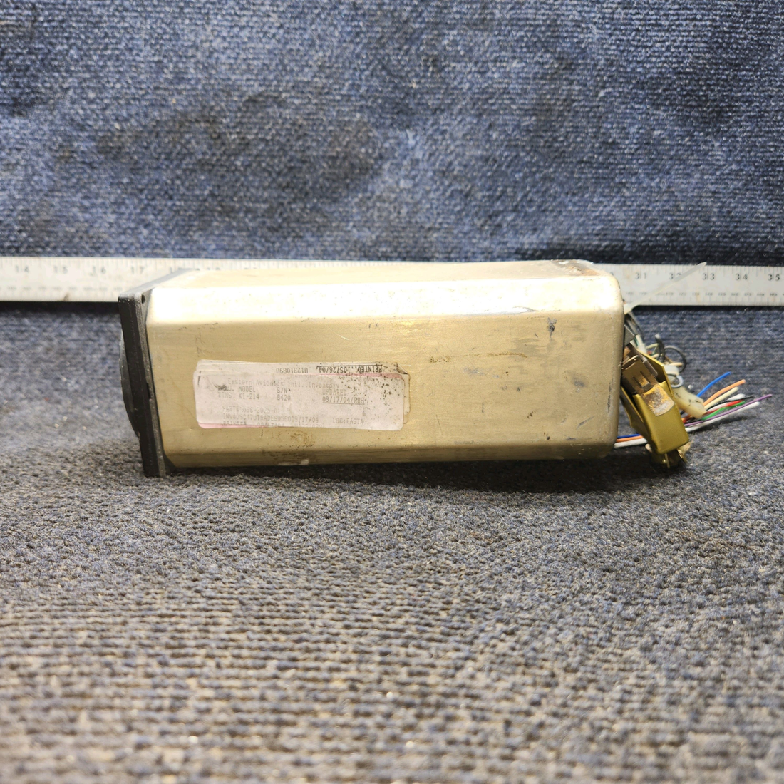 Used aircraft parts for sale, 066-3025-01 King KI-214 Cessna 172 Course Select Indicator with  connector