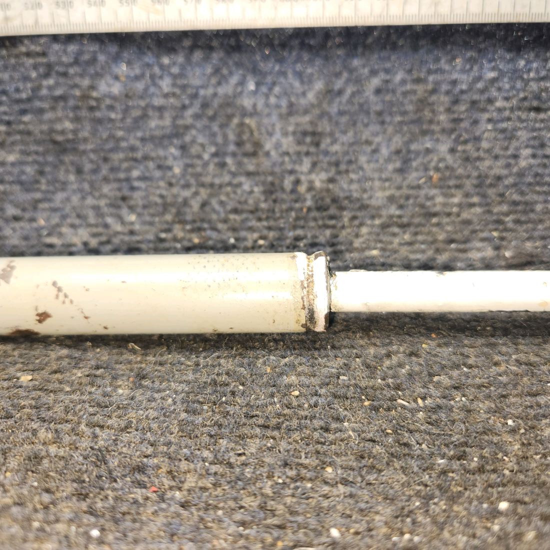 Used aircraft parts for sale, C543022-4 cessna 150G Nose Gear Steering Tube Assembly RH (Core)
