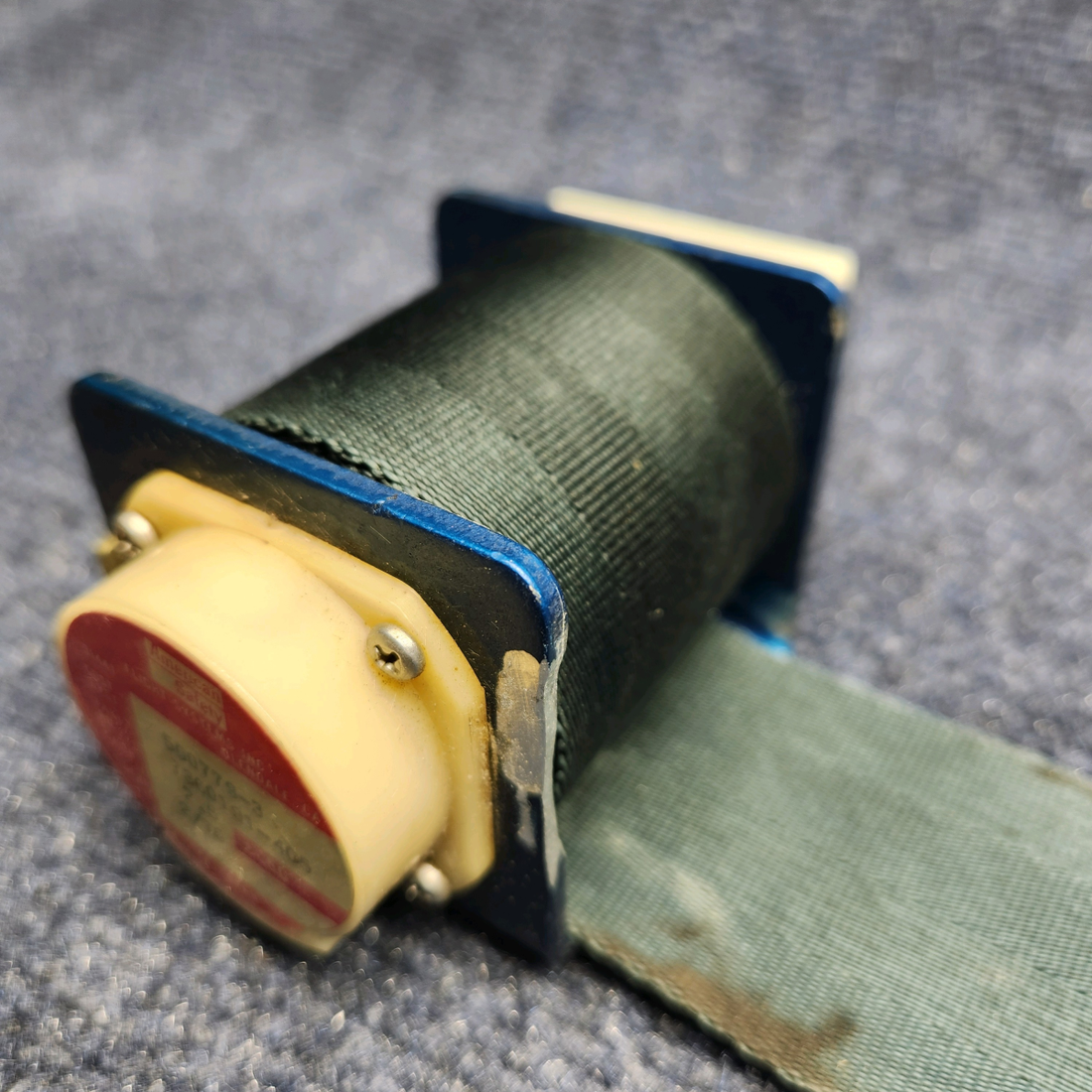 Used aircraft parts for sale, 7360191-405 America Safety Beechcraft C23 SUNDOWNER INERTIA REEL SEATBELT ASSY