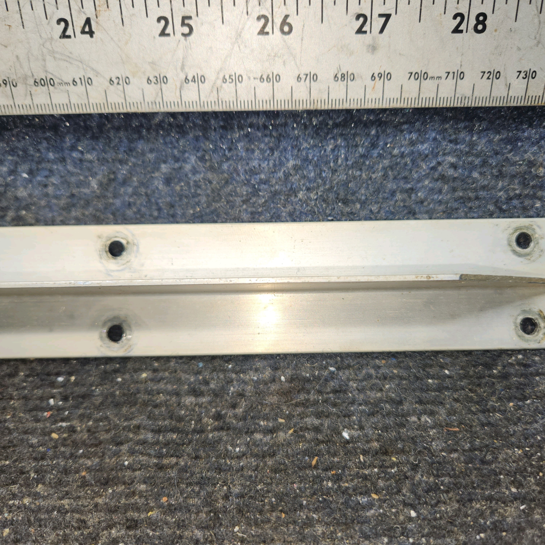 Used aircraft parts for sale, 0411546-1 cessna 150G Seat Rail Stiffener