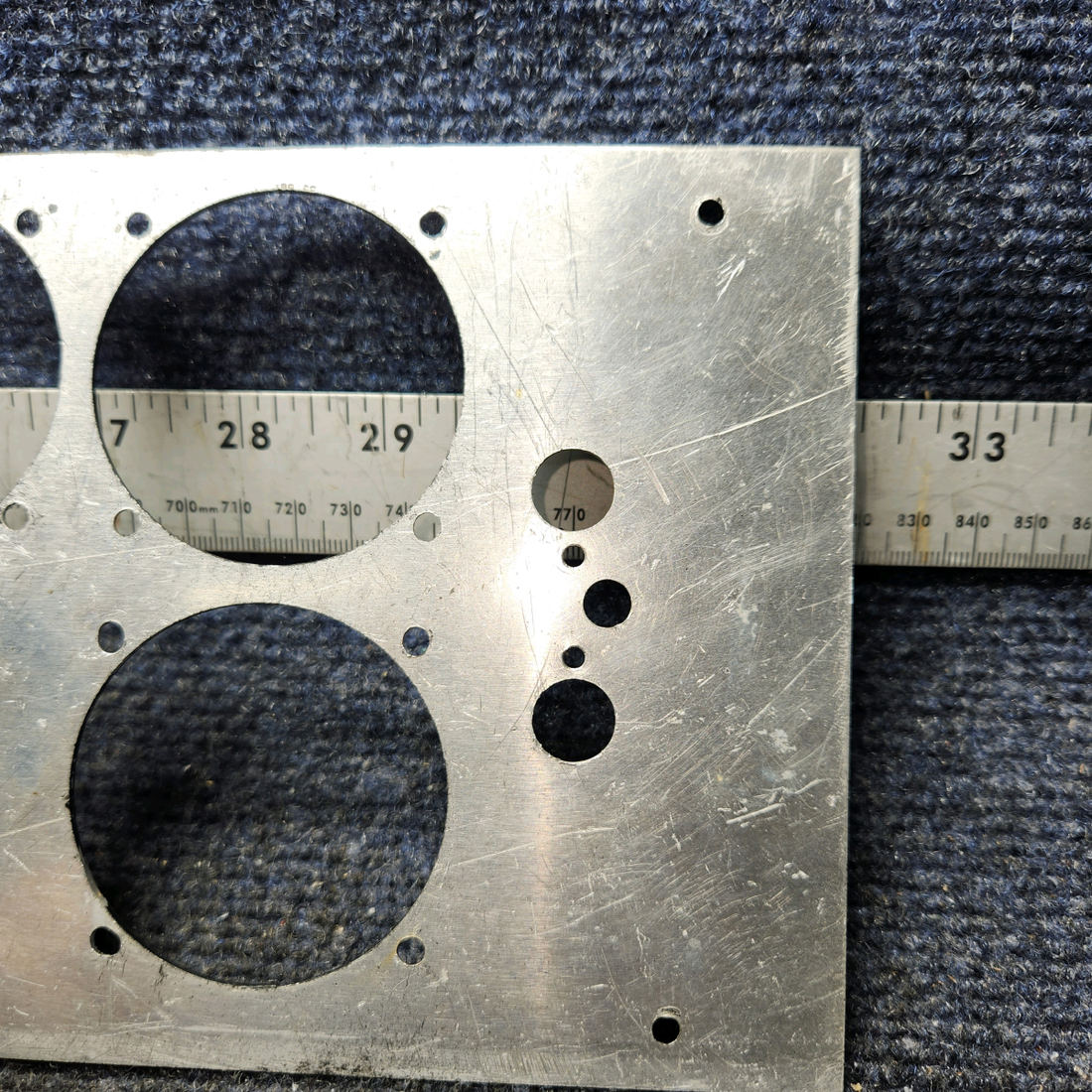 Used aircraft parts for sale, Custom instrument panel Cessna 172 Custom instrument panel