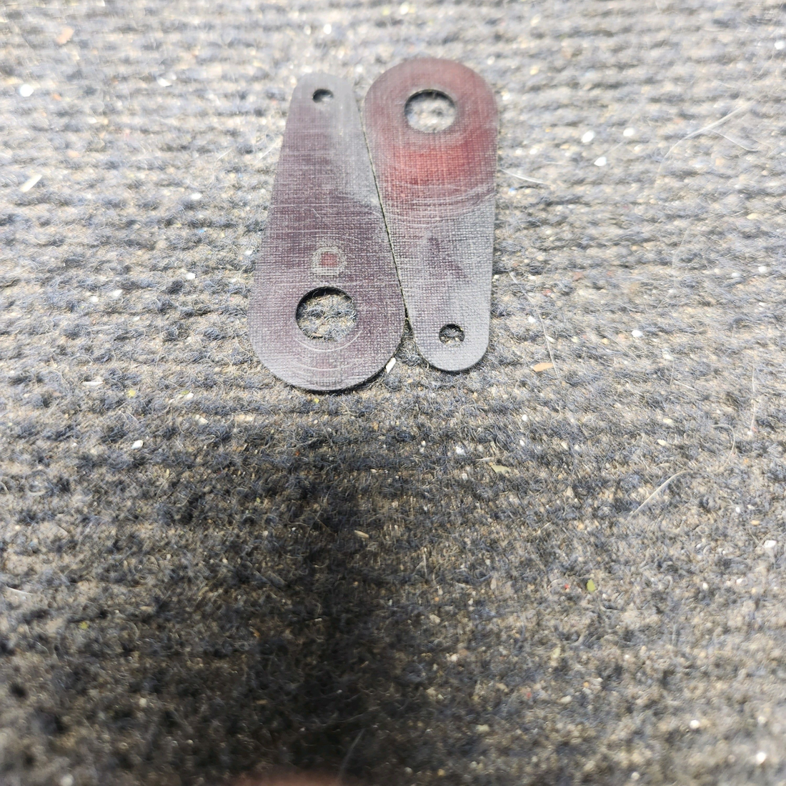 Used aircraft parts for sale, 67218-000 piper PA-28-181 Quadrant Friction Plate (0.031 Thick)