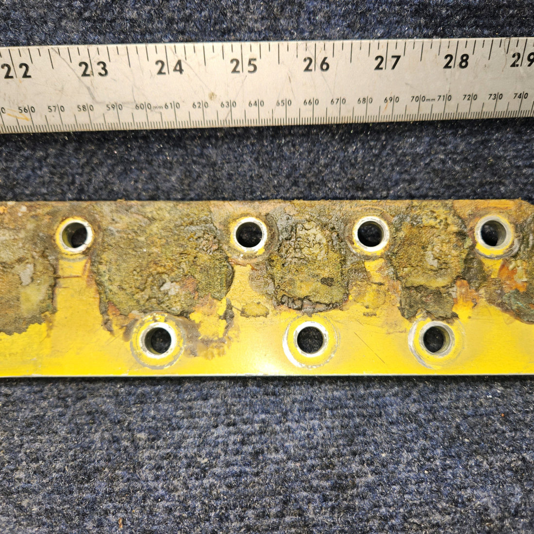 Used aircraft parts for sale, 20313-000 PIPER PA-24-250 Plate Main Spar Upper Attachment