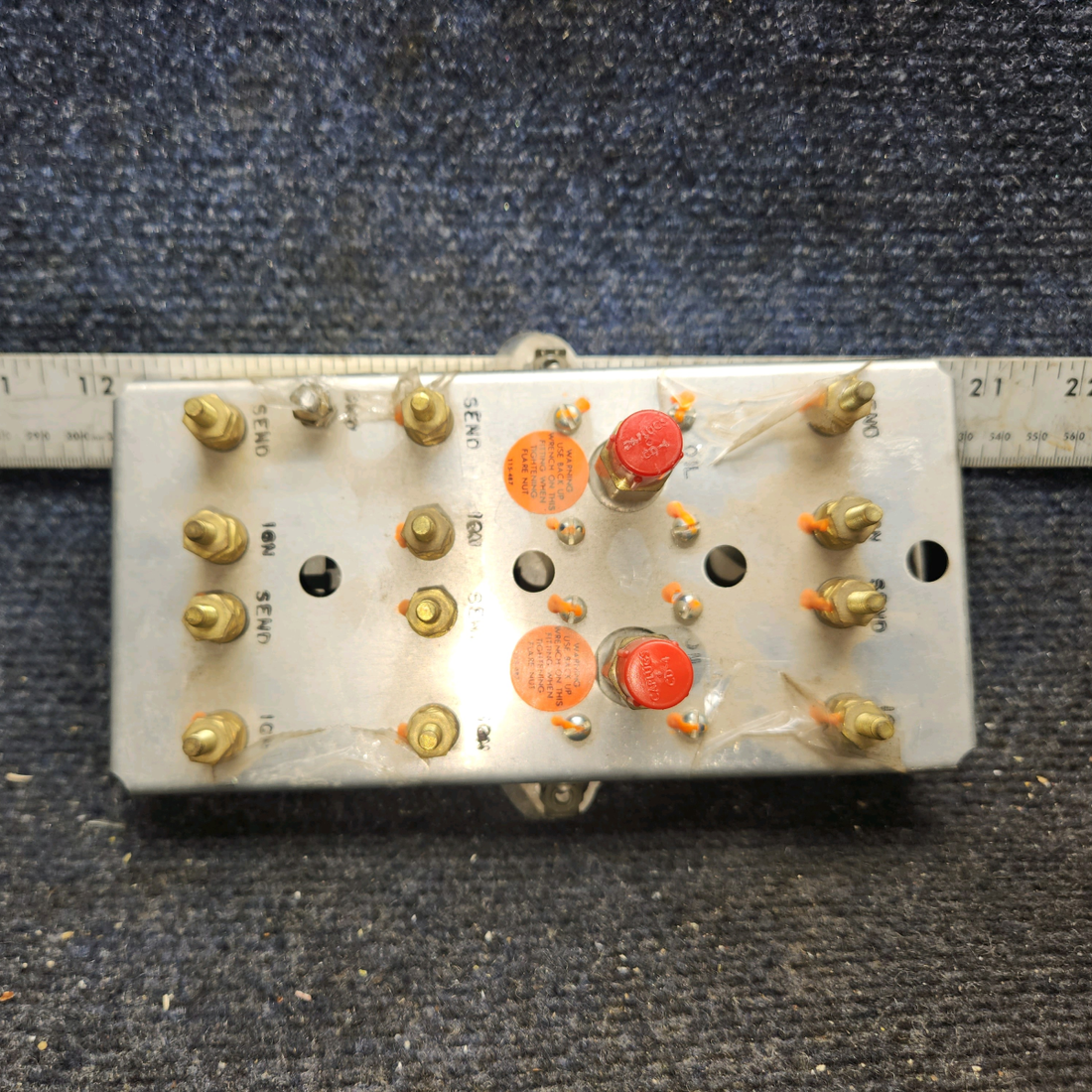 Used aircraft parts for sale, 39569-003 Rochester Gauges Piper PA34-220T Intrument Gauge Cluster (12V)