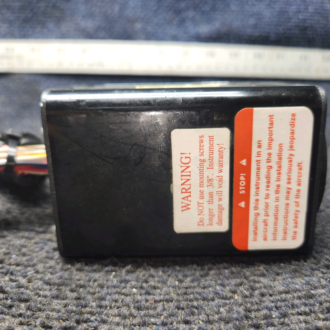 Used aircraft parts for sale, OPT-1 Electronics International Inc OPT-1 Cessna 172 Pressure & Temp Gauge