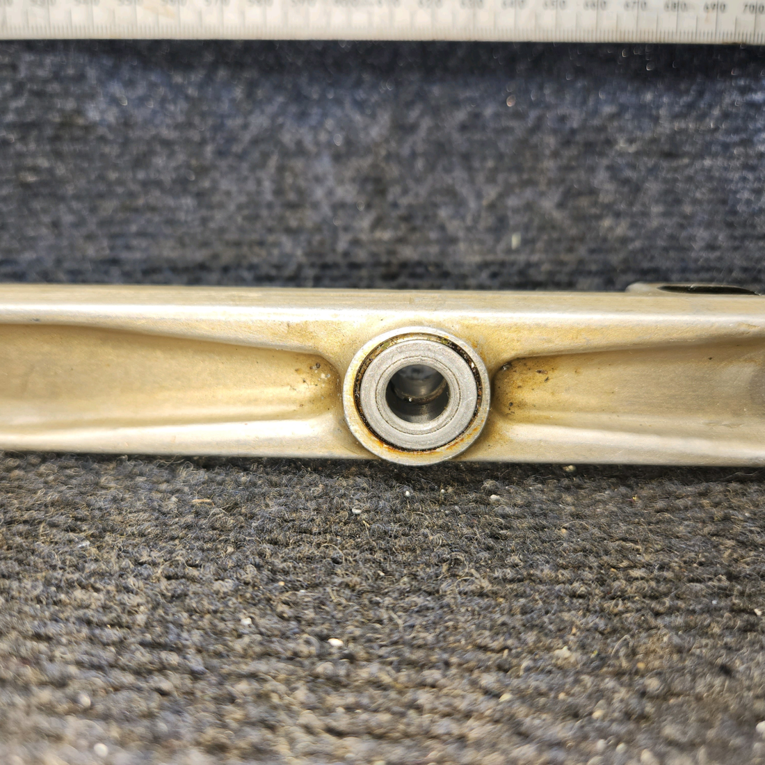 Used aircraft parts for sale, 0743602-1 Cessna 182G Nose Gear Steering Bellcrank