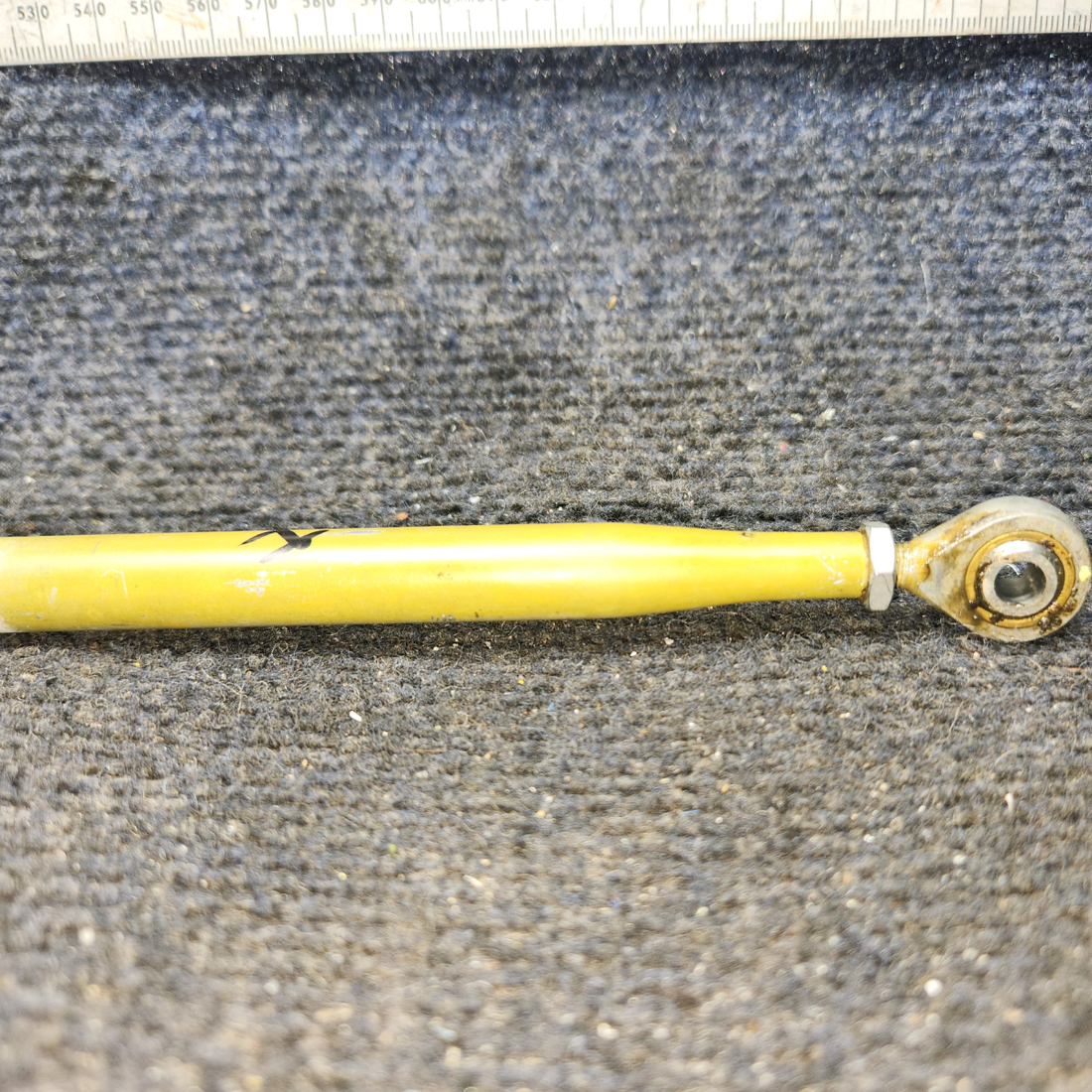 Used aircraft parts for sale, 35-521152-4 Beechcraft 35-33 Aileron Tube Assembly