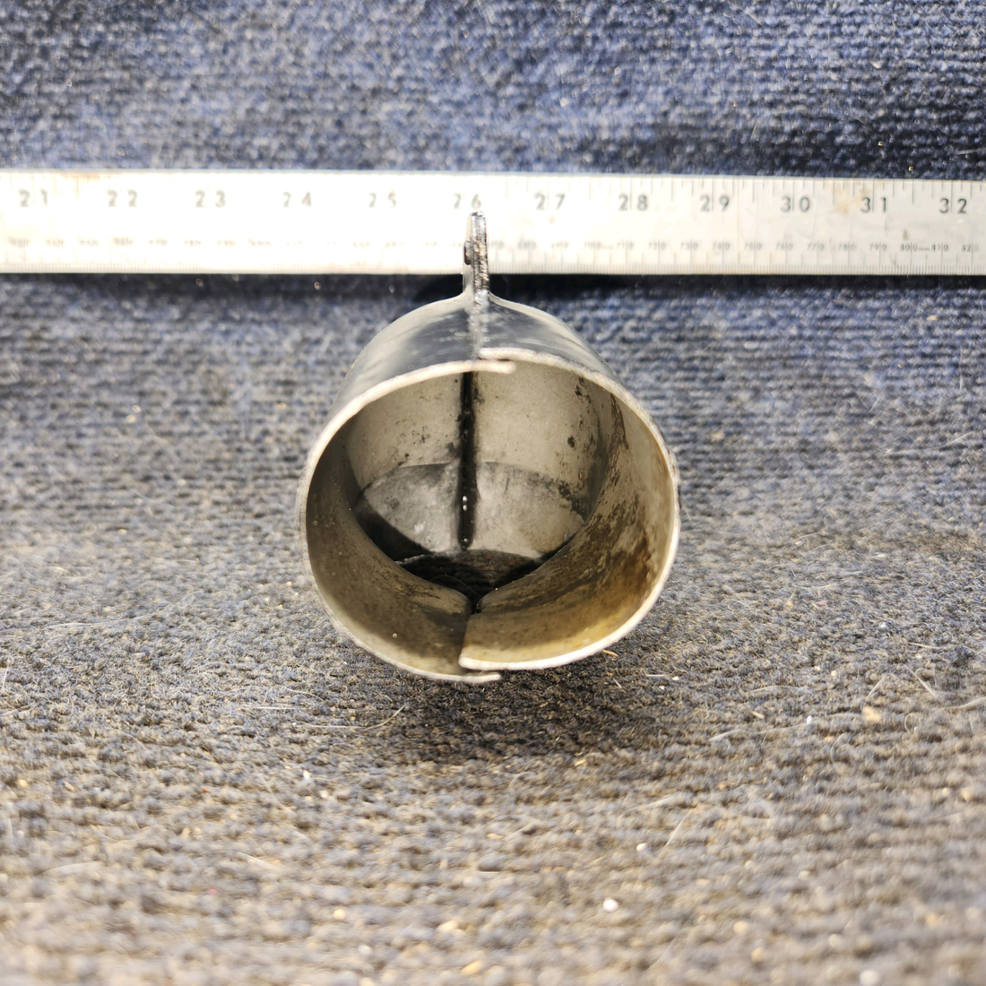 Used aircraft parts for sale, 0450314 cessna 150G Cabin Air Ventilation Elbow Fitting Assembly
