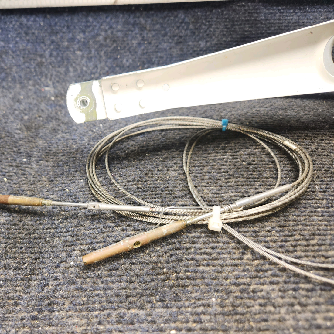 Used aircraft parts for sale, 65258-013 Piper PA28-140 Stabilator Trim Support Assembly