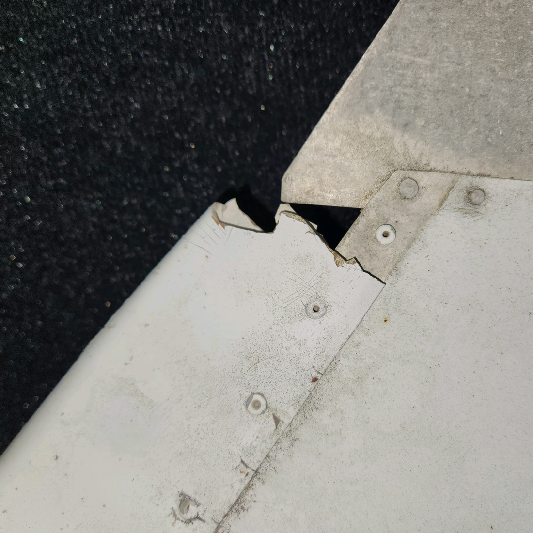 Used aircraft parts for sale, 0531006-66 Cessna 172F Rudder Assembly (Core)