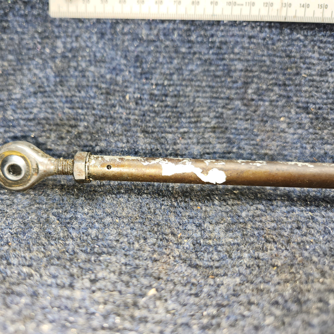 Used aircraft parts for sale, 38151-000 Piper PA32RT-300 Nose Wheel Steering Rod Assembly