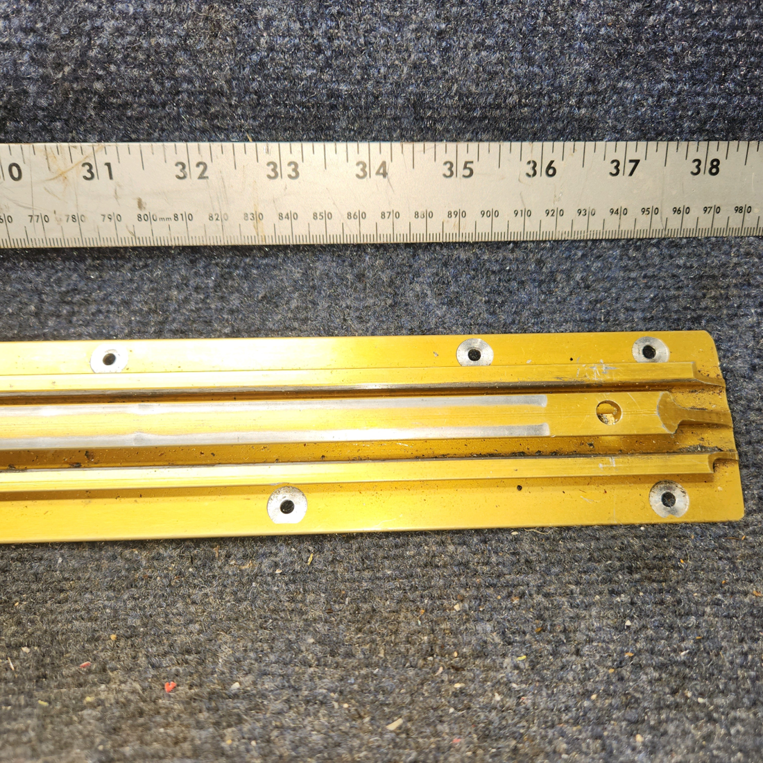 Used aircraft parts for sale, 0511240-3 McFarlane Aviation Cessna 172E Seat Rail – Outboard RH