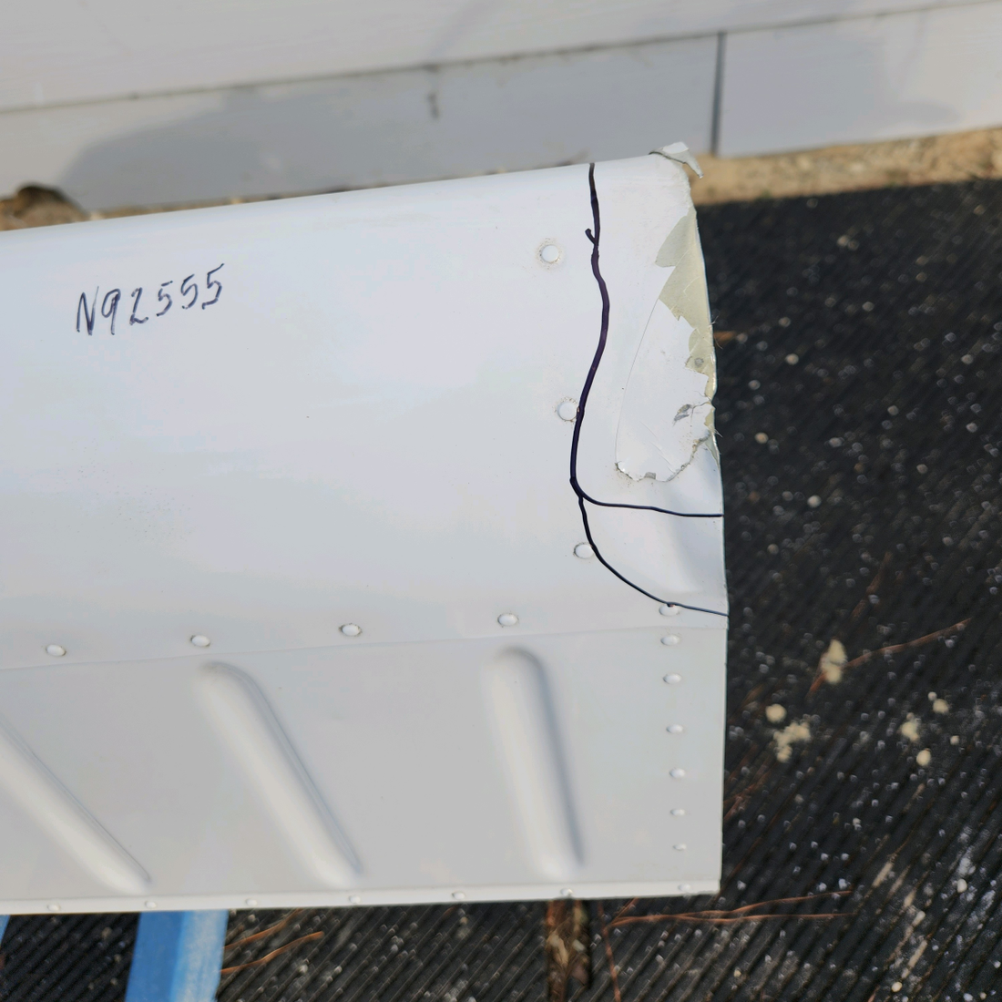 Used aircraft parts for sale, 65590-001 PIPER PA28-161 Warrior III FLAP ASSEMBLY RH HAVE CRACK INDBOARD