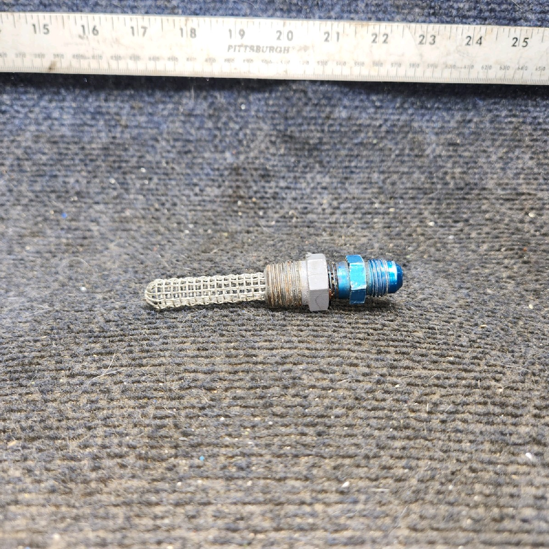 Used aircraft parts for sale, 72091-000 piper PA-28-181 Fuel Tank Finger Strainer