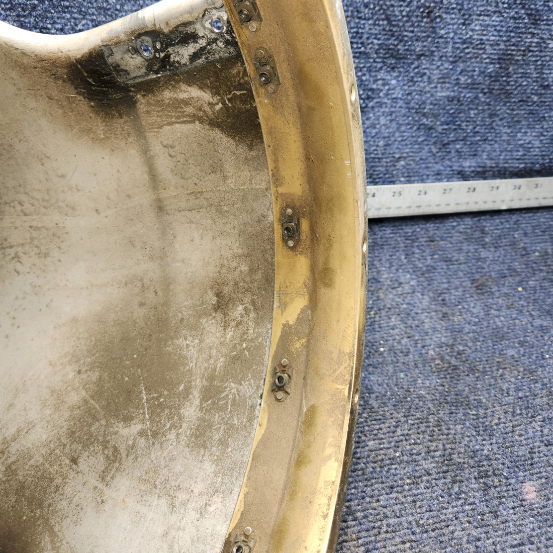 Used aircraft parts for sale, 67790-000, 67791-000 PIPER PA28RT-201 Propeller Spinner And Bulkhead AFT