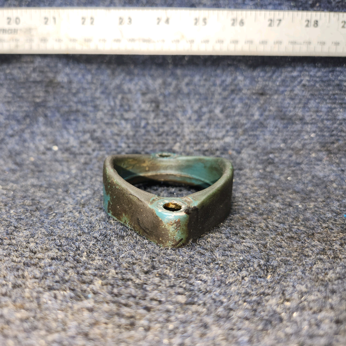 Used aircraft parts for sale, 73346 Lycoming O-320 Piper PA28-140 Upper Intake Pipe Flange – Price is for Each