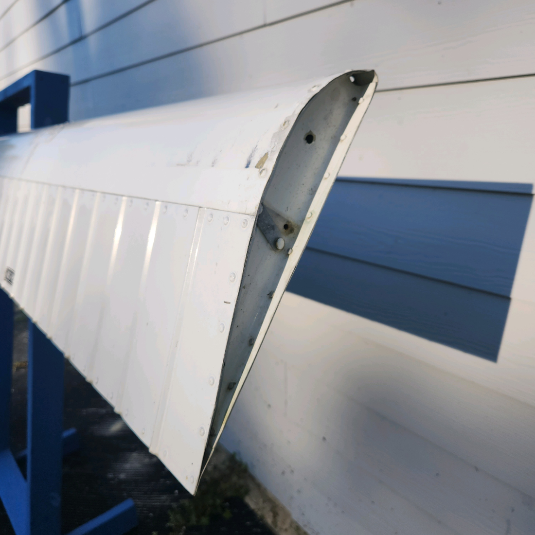 Used aircraft parts for sale, 169-160005-44 Beechcraft A24R Flap Assembly RH (Bracket Bent)  "SEE PHOTOS"