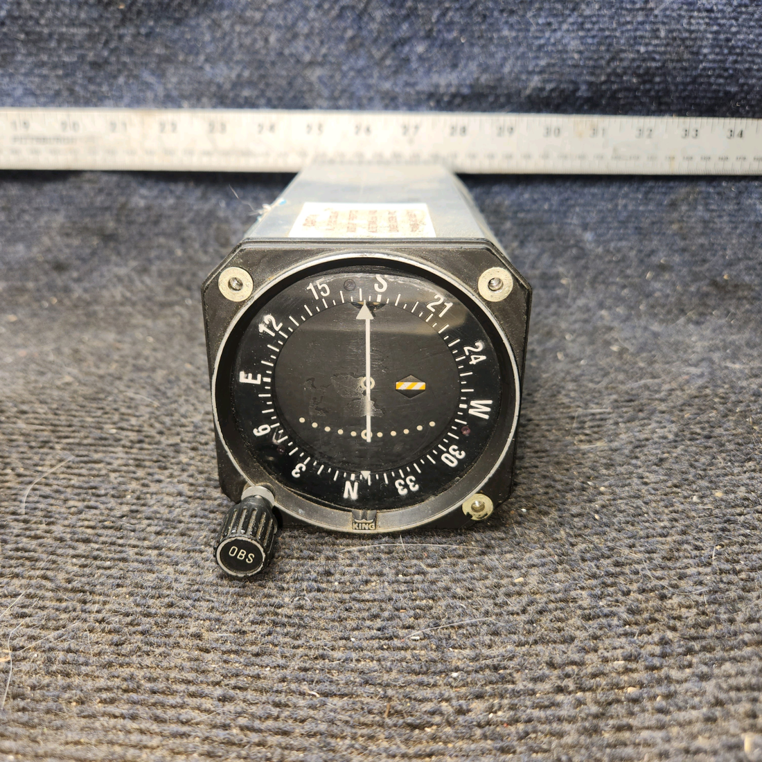 Used aircraft parts for sale, 066-3056-00 King KI-208 cessna 172k VOR-LOC Indicator