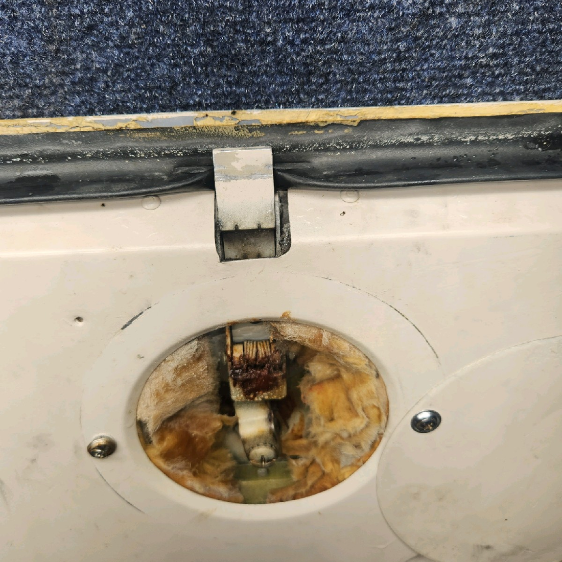Used aircraft parts for sale, 66793-018 piper PA-28-181 Baggage Door Assembly w/ Lock & Latch