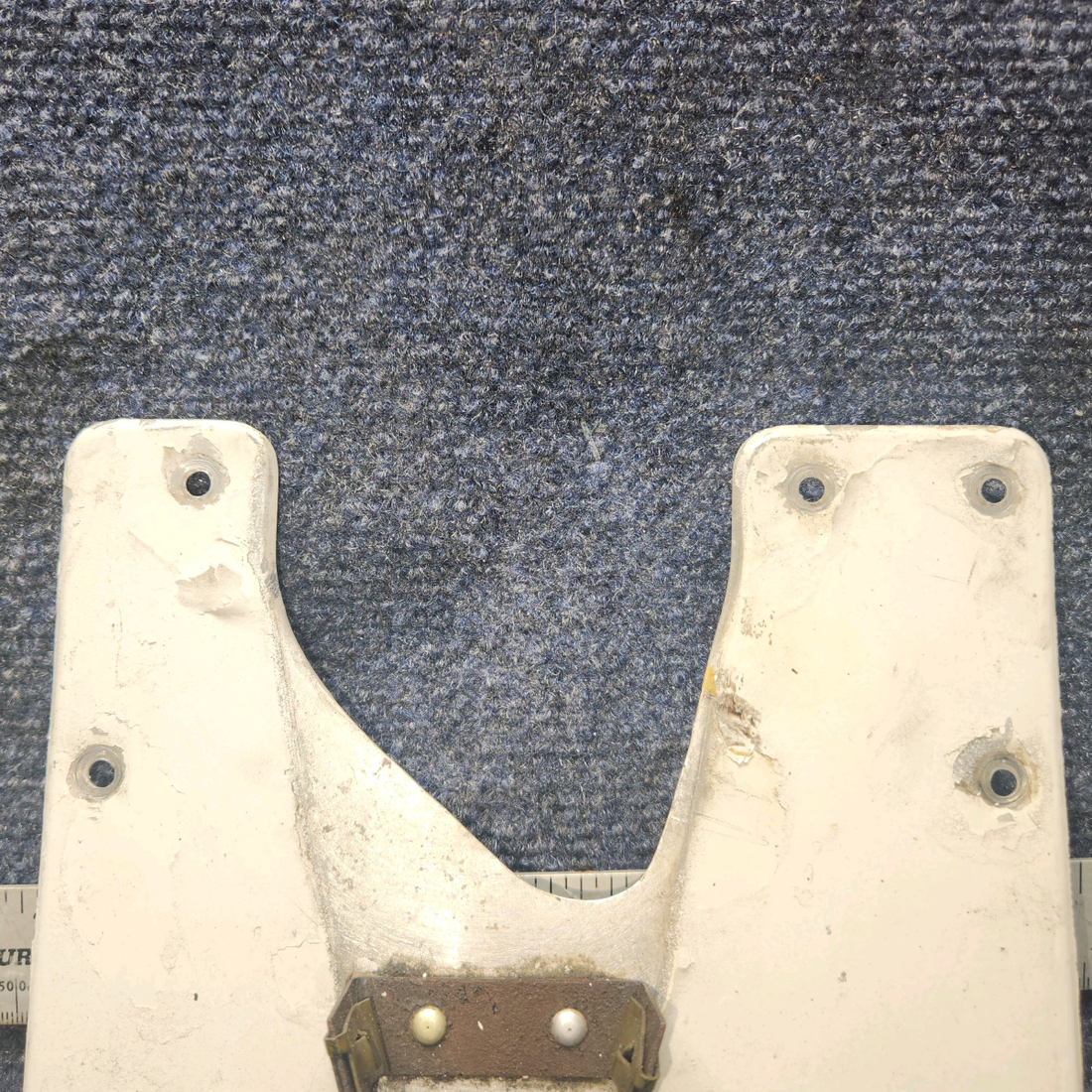Used aircraft parts for sale, 65688-000 Piper PA28-140 Main Landing Gear Plate Assy LH