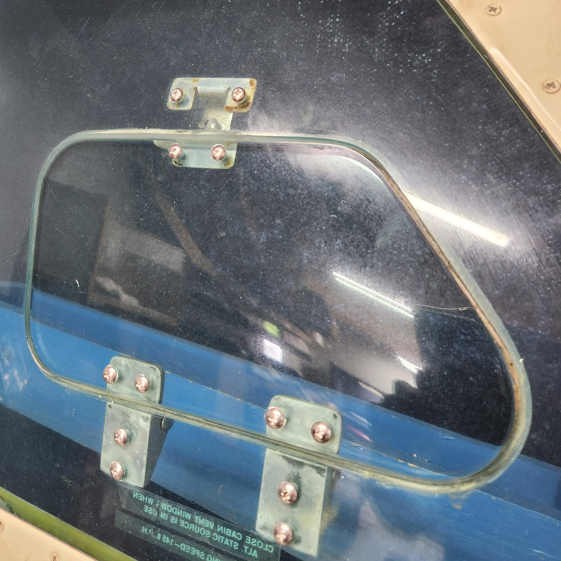 Used aircraft parts for sale, 35-400010 BEECHCRAFT F35 CABIN DOOR STRUCTURE (MINUS INTERNALS)