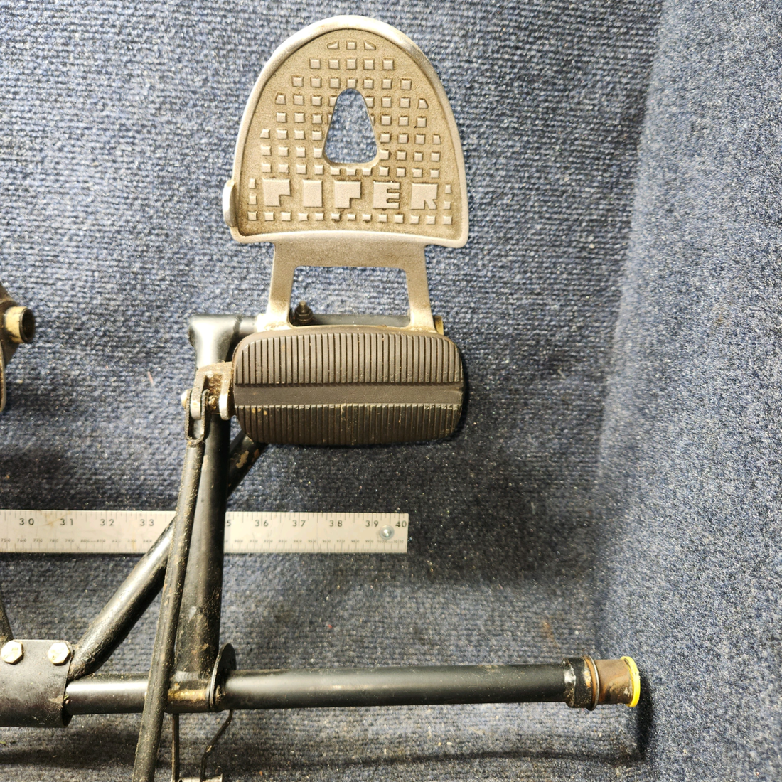 Used aircraft parts for sale, 63464-005 Piper PA32RT-300 Rudder Pedal Bar Assembly-No Master Cylinder Included