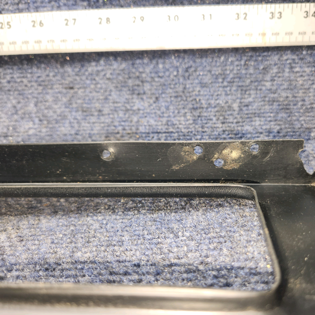 Used aircraft parts for sale, 01-028423-01 PIPER PA28-140 Instrument Panel Cover - Lower Right - 1969/1977