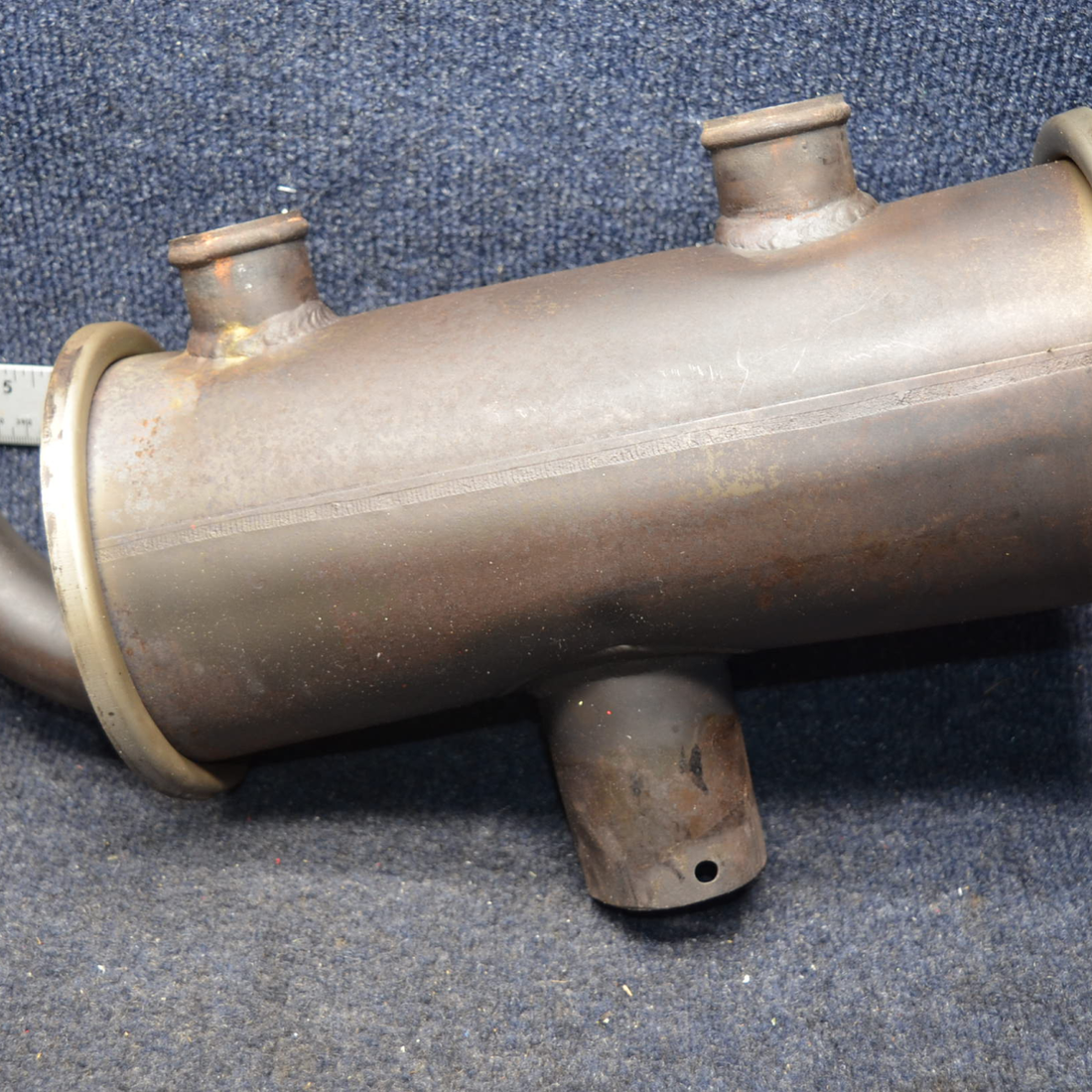 Used aircraft parts for sale, 0550176-43 Continental  [part_model] Cessna C175 MUFFLER WELD ASSY LH