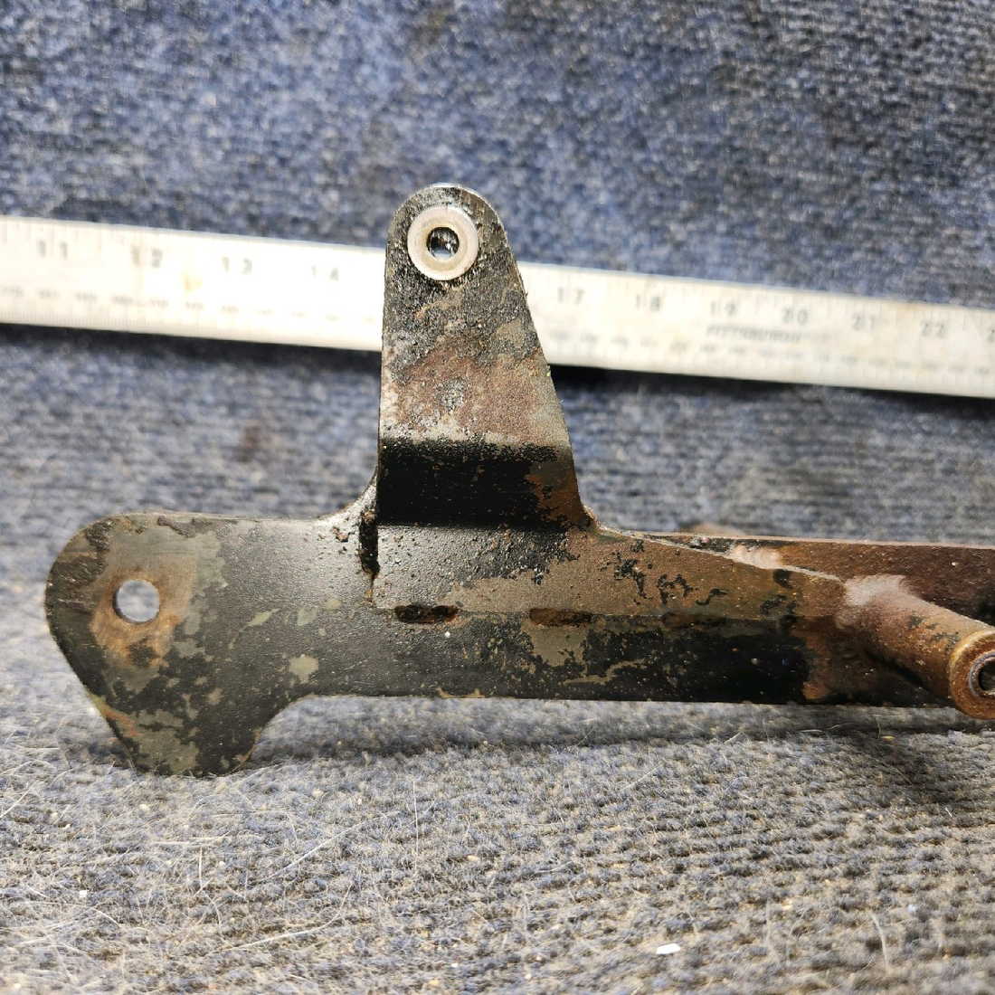 Used aircraft parts for sale, 35614-011 piper PA-28-181 Aileron Bellcrank Assembly - RH