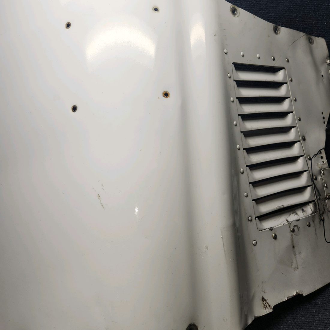 Used aircraft parts for sale, 35415-015 PIPER PA28-161 Warrior III COWLING NOSE LOWER- RH