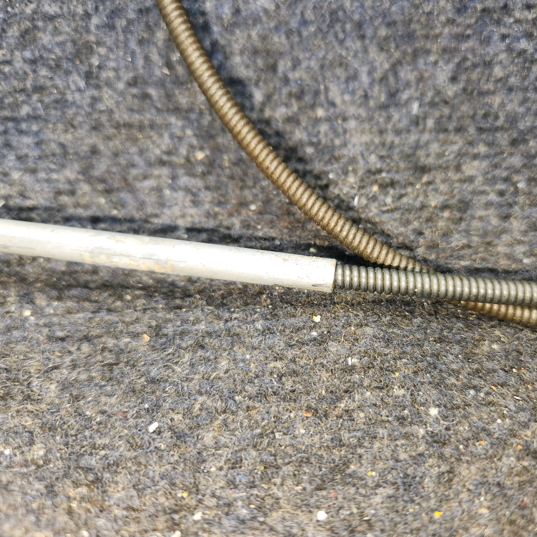 Used aircraft parts for sale, S1239-15 Cessna 172F Cabin Heat Control Cable (Length: 58”)