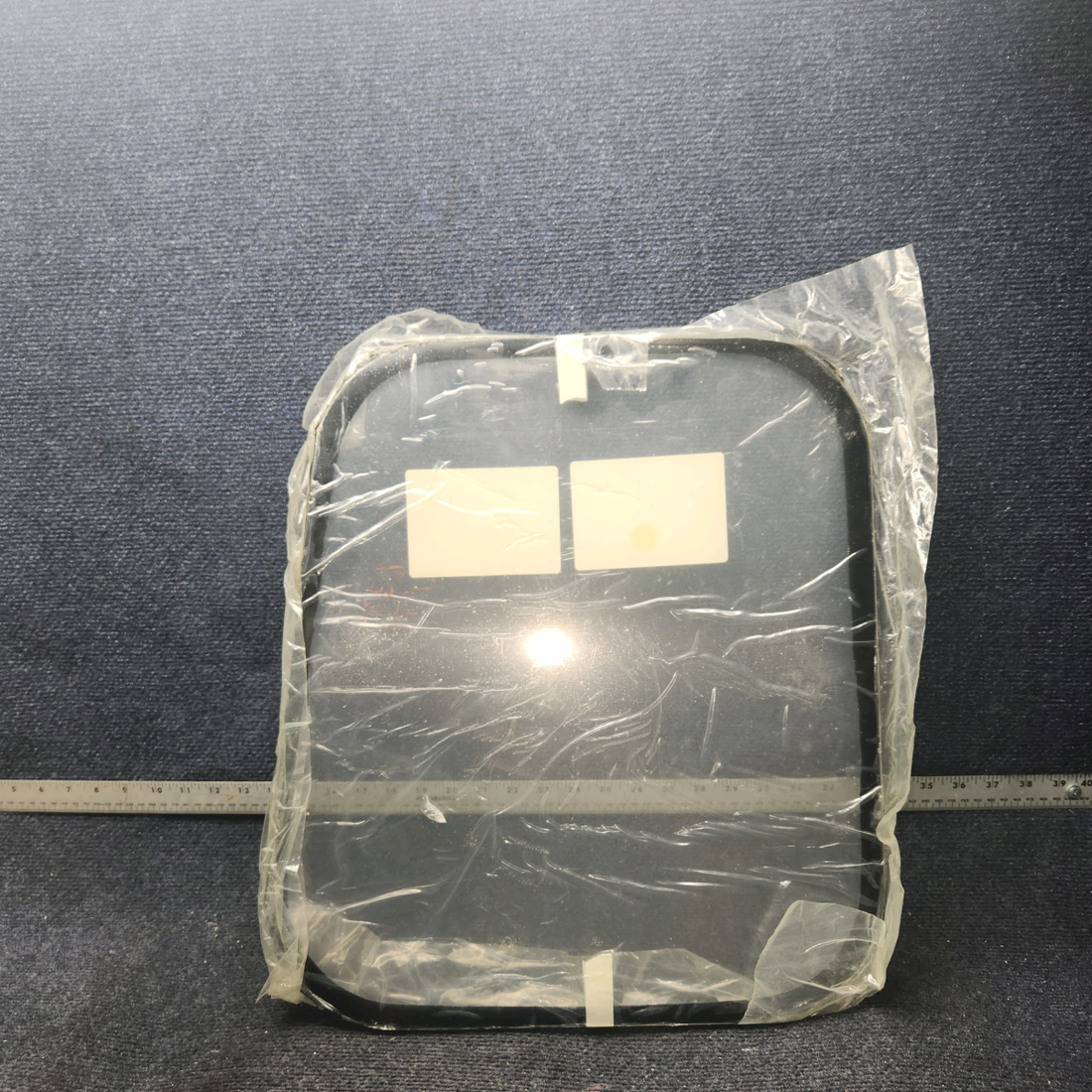 Used aircraft parts for sale, 330041-137 LP Aeroplastic LP#637CL Commander Conmander 500 A-B-U-F-S-680 Emergency Exit Window