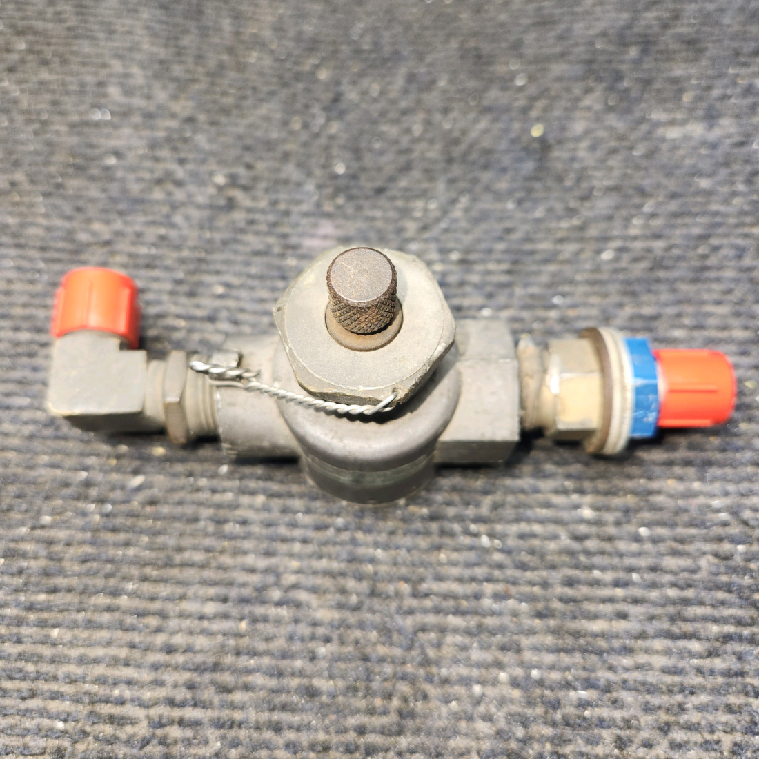 Used aircraft parts for sale, 0813619-3 Cessna 182G Suction Relief Valve Assembly