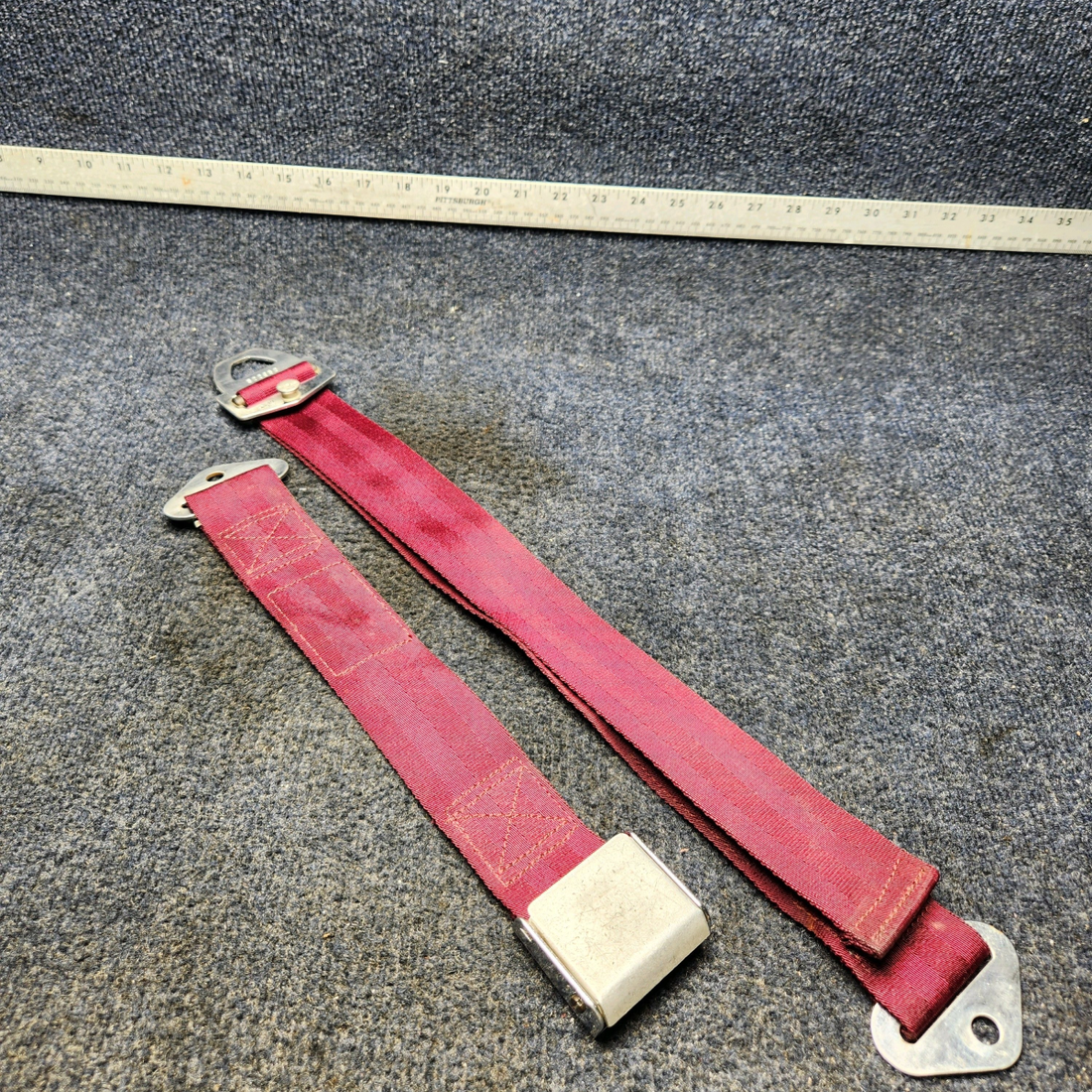 Used aircraft parts for sale, PS50039-4-4A Piper PA32RT-300 SEAT BELT ASSY REAR
