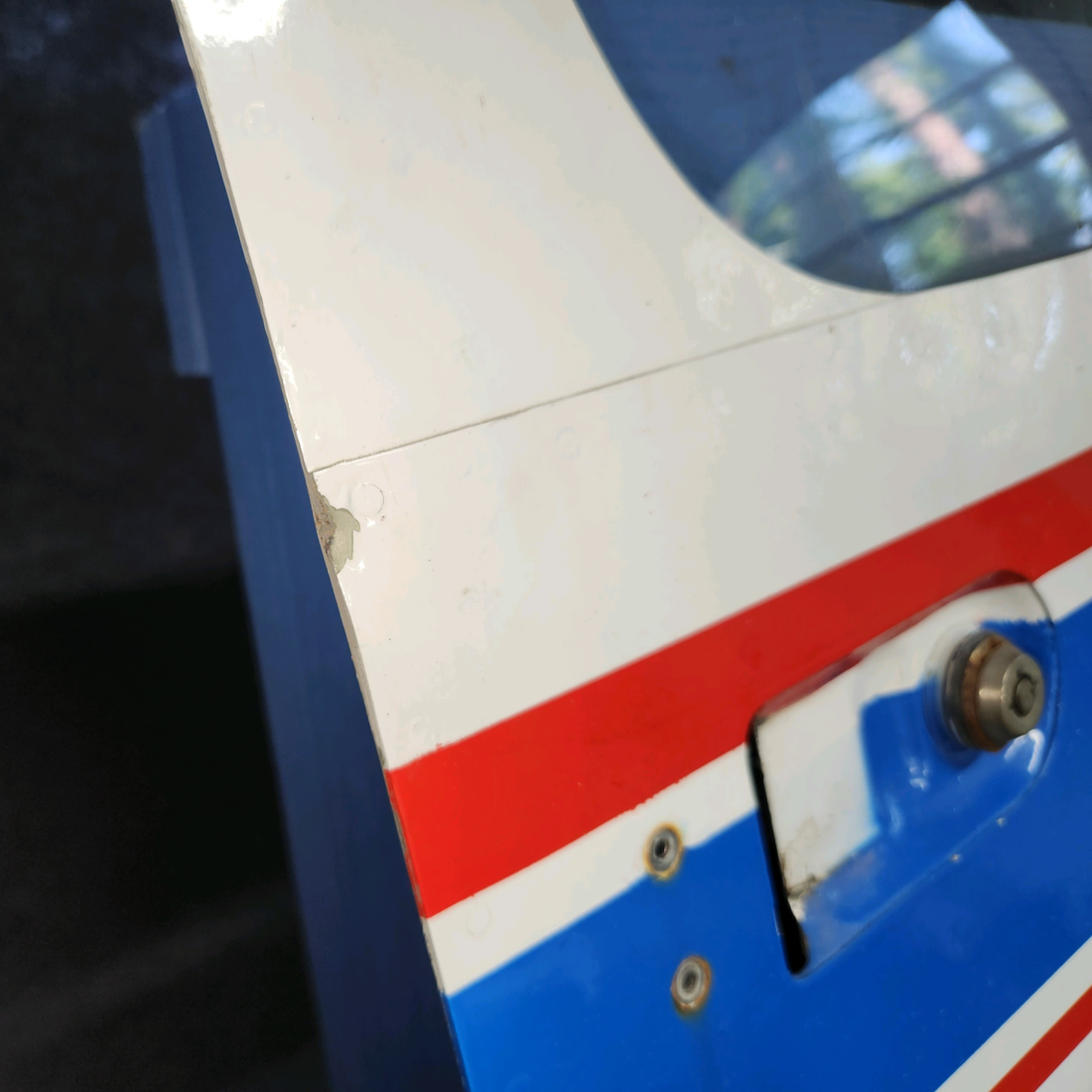 Used aircraft parts for sale, 79545-000 Piper PA28-140 Cabin Door Assy - No Hinges