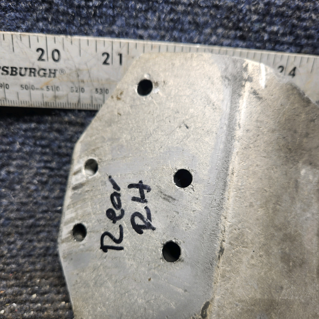 Used aircraft parts for sale, 35-910019 Beechcraft 35-33 Engine Mount – RH Aft